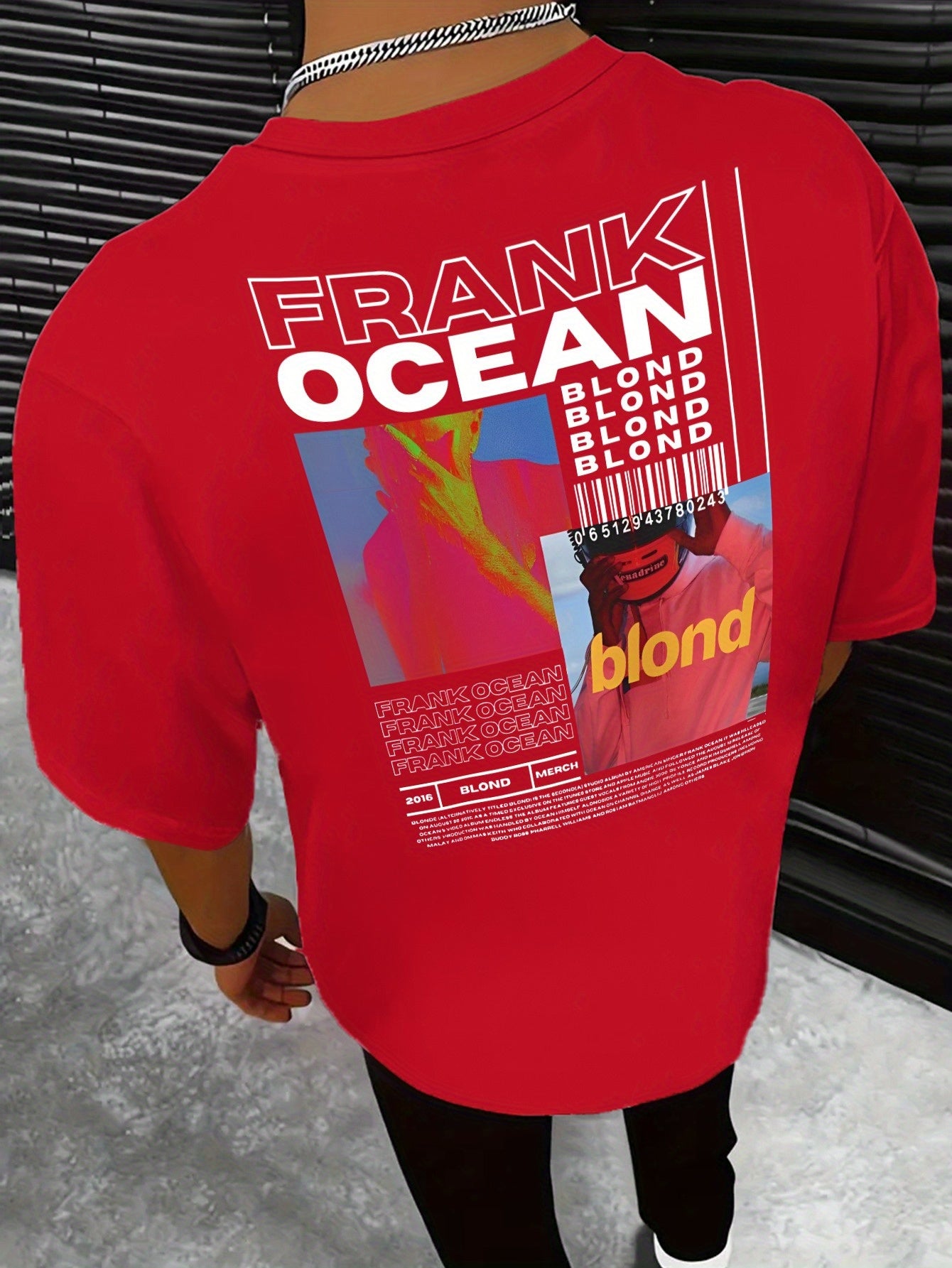 FRANK OCEAN Print Tee Shirt, Tees for Men, Casual Short Sleeve T-shirt for Summer