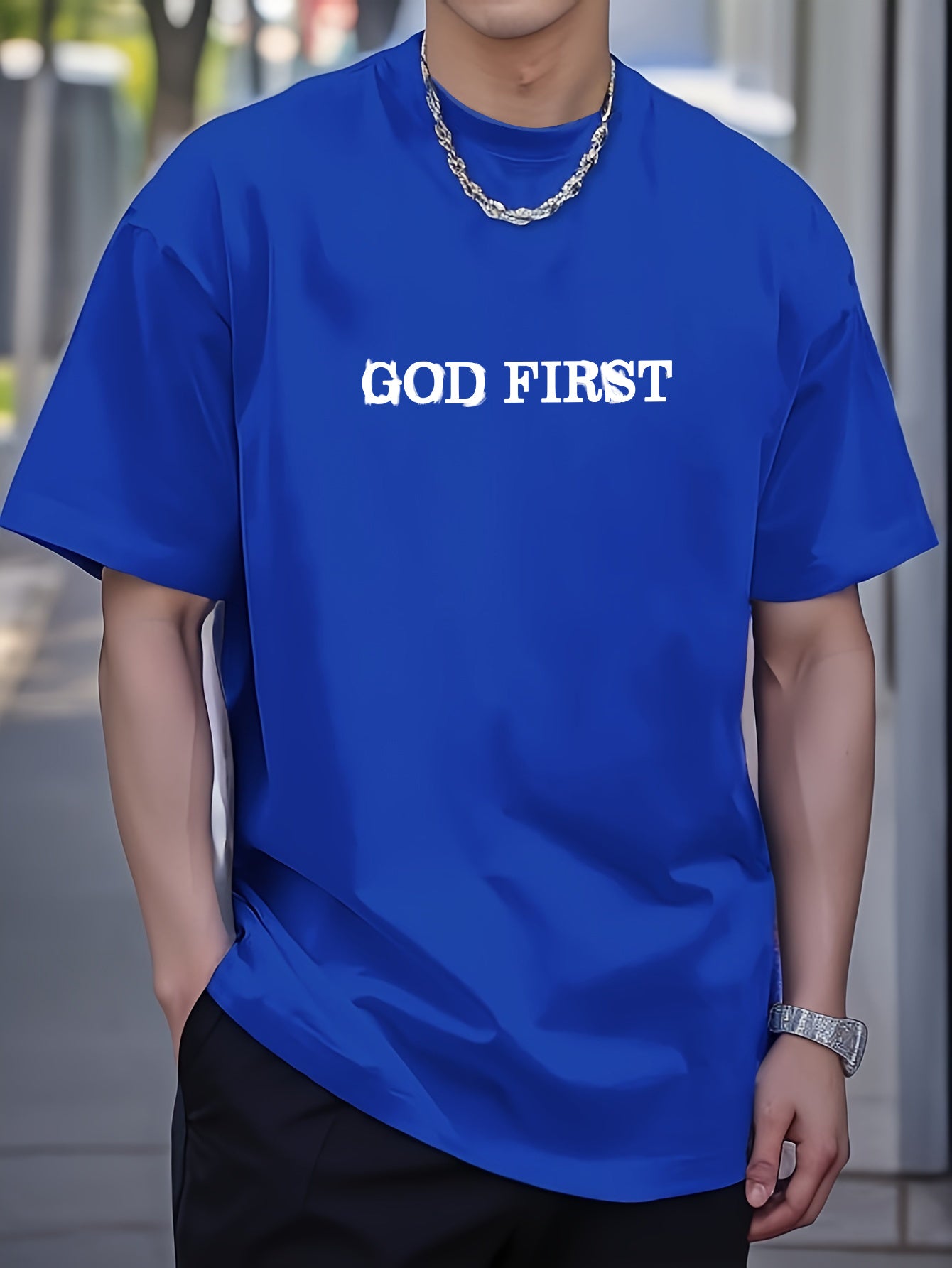 Men's 100% Cotton Graphic T-Shirt - Super Soft