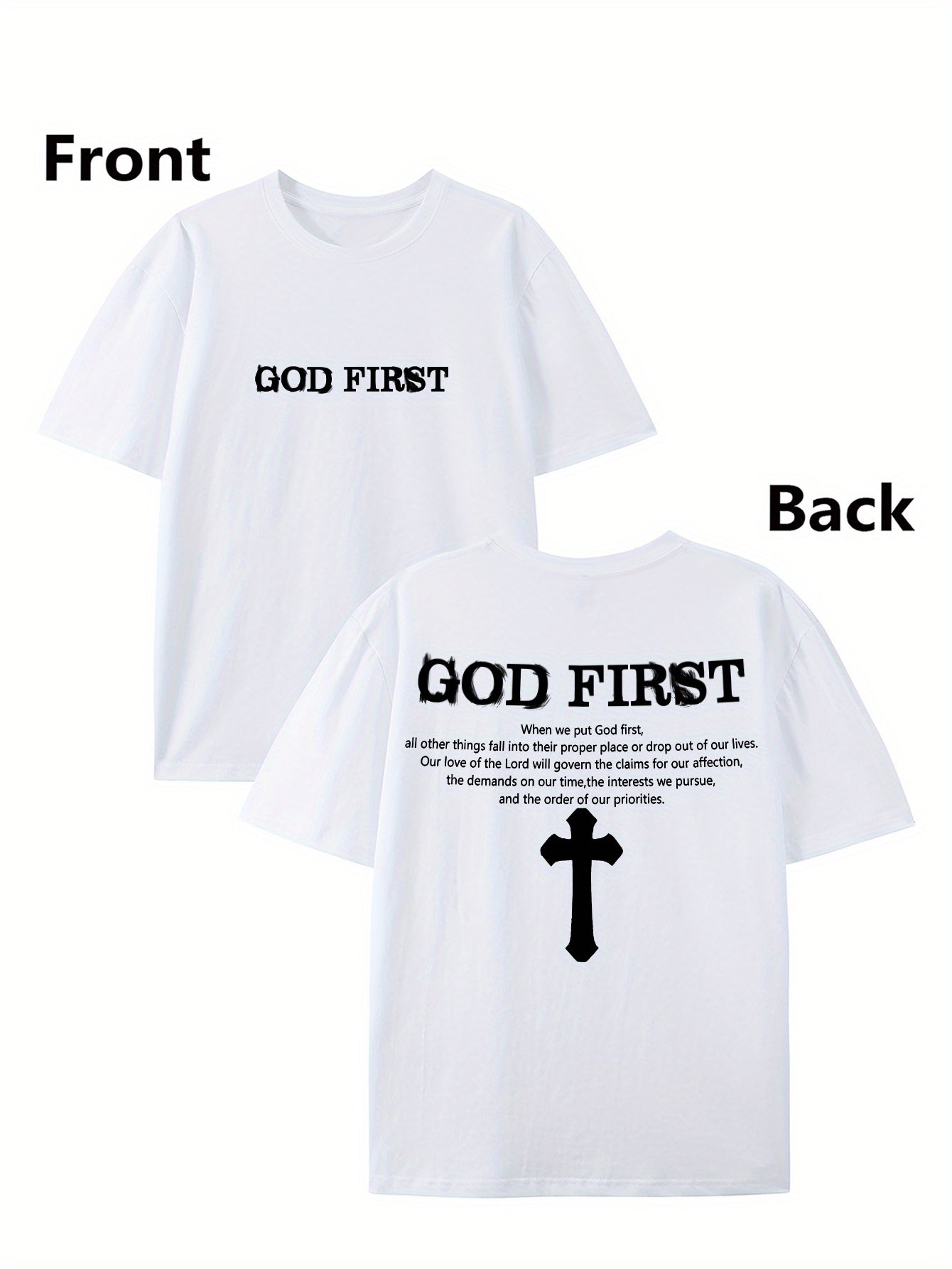 Men's 100% Cotton Graphic T-Shirt - Super Soft