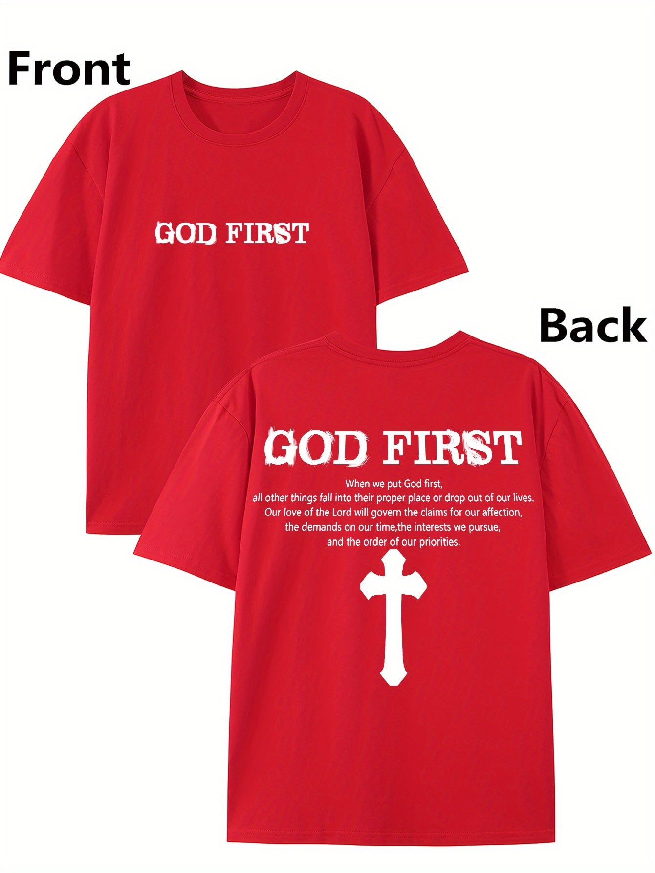 Men's 100% Cotton Graphic T-Shirt - Super Soft