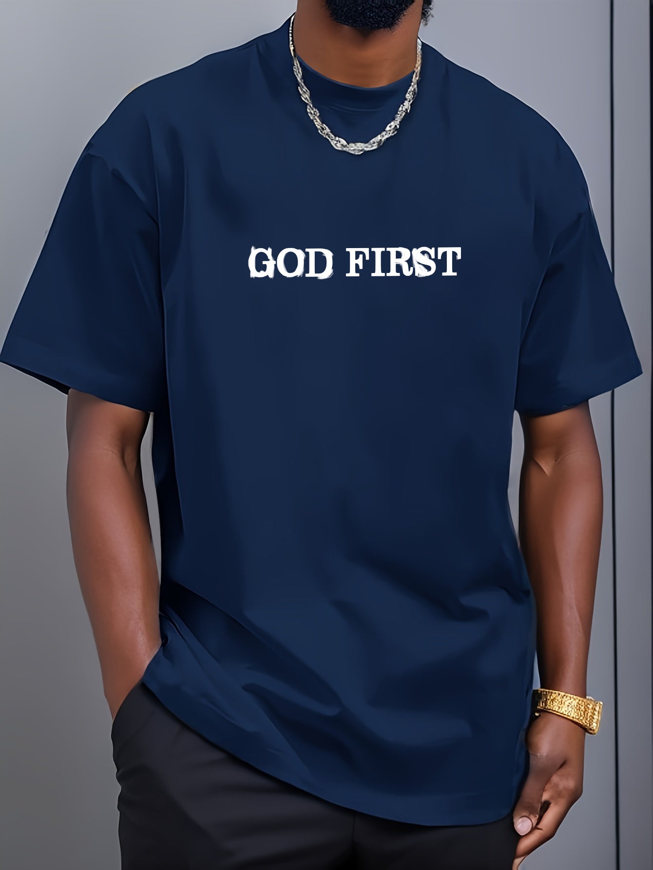 Men's 100% Cotton Graphic T-Shirt - Super Soft