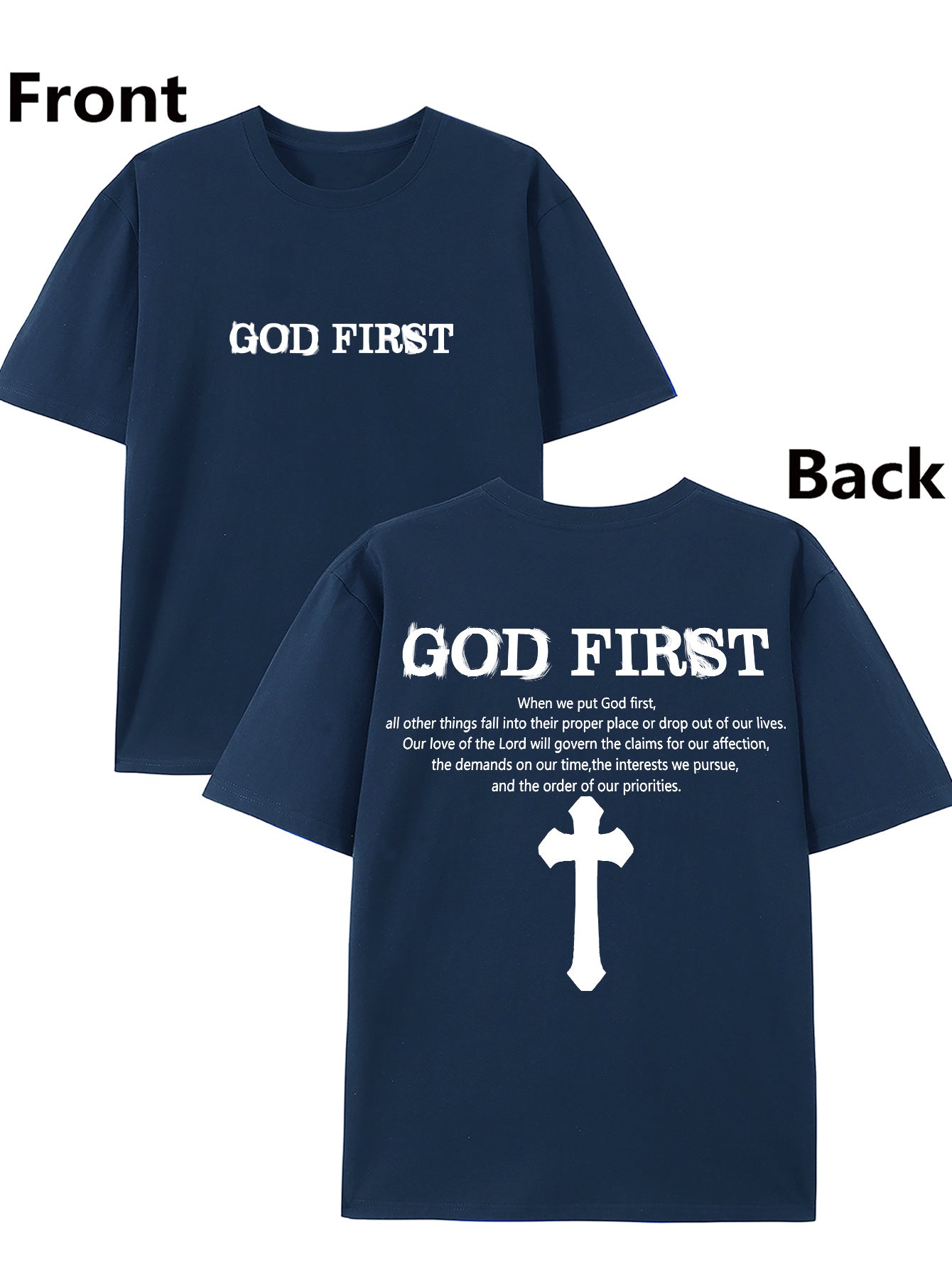 Men's 100% Cotton Graphic T-Shirt - Super Soft