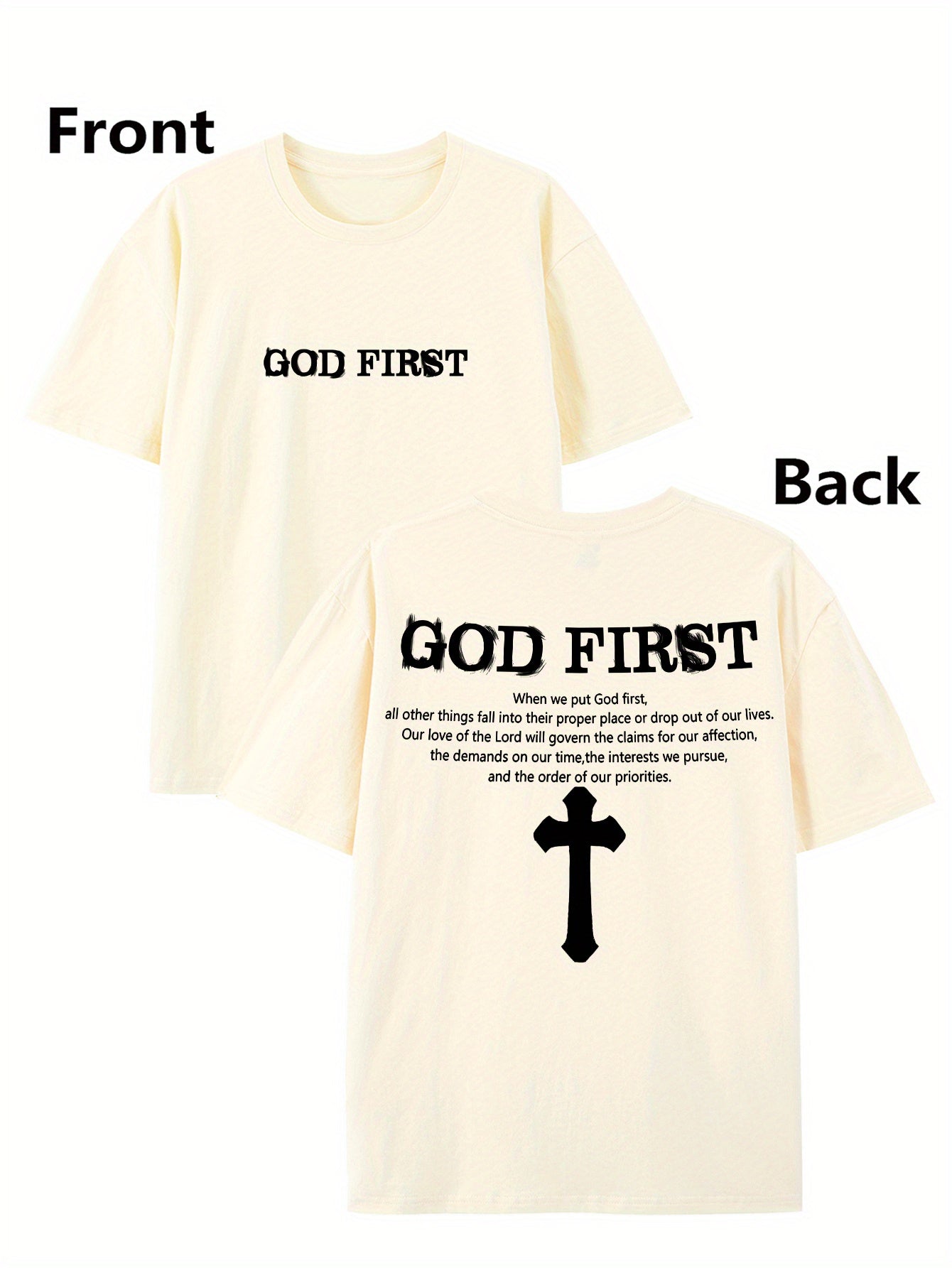 Men's 100% Cotton Graphic T-Shirt - Super Soft