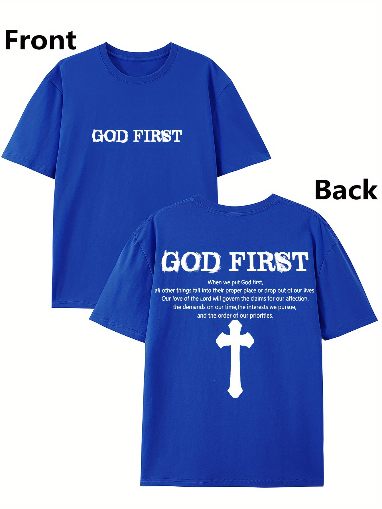Men's 100% Cotton Graphic T-Shirt - Super Soft