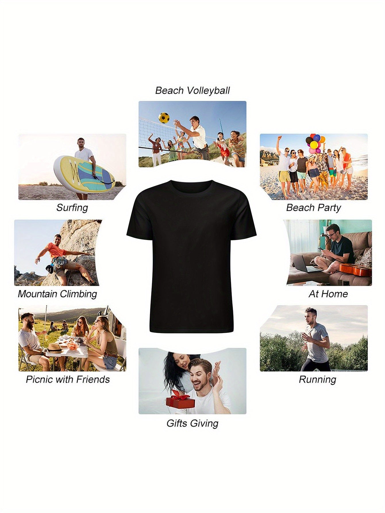Men's 100% Cotton Graphic T-Shirt - Super Soft