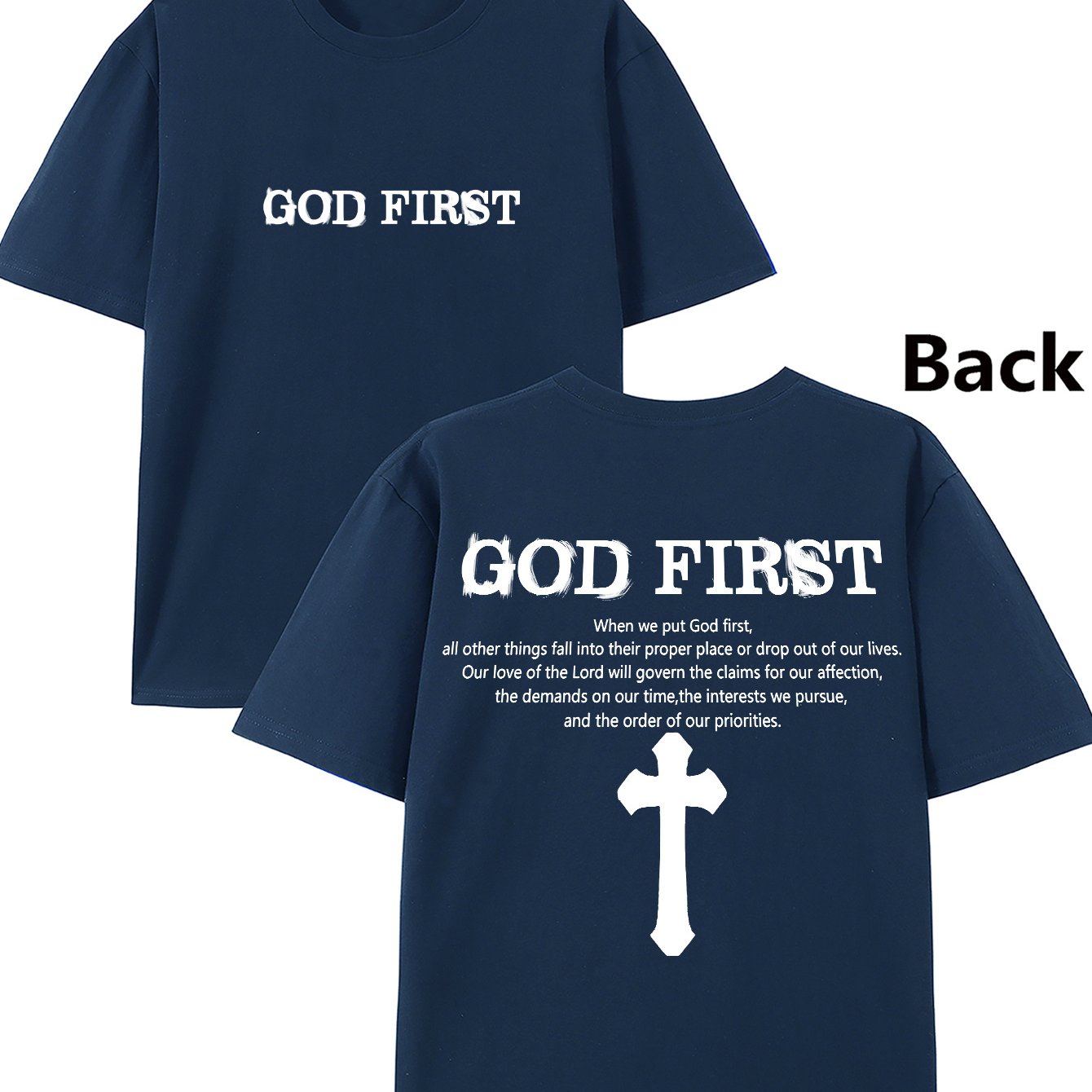 Men's 100% Cotton Graphic T-Shirt - Super Soft