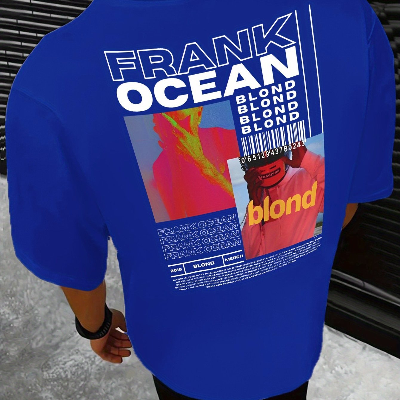 FRANK OCEAN Print Tee Shirt, Tees for Men, Casual Short Sleeve T-shirt for Summer