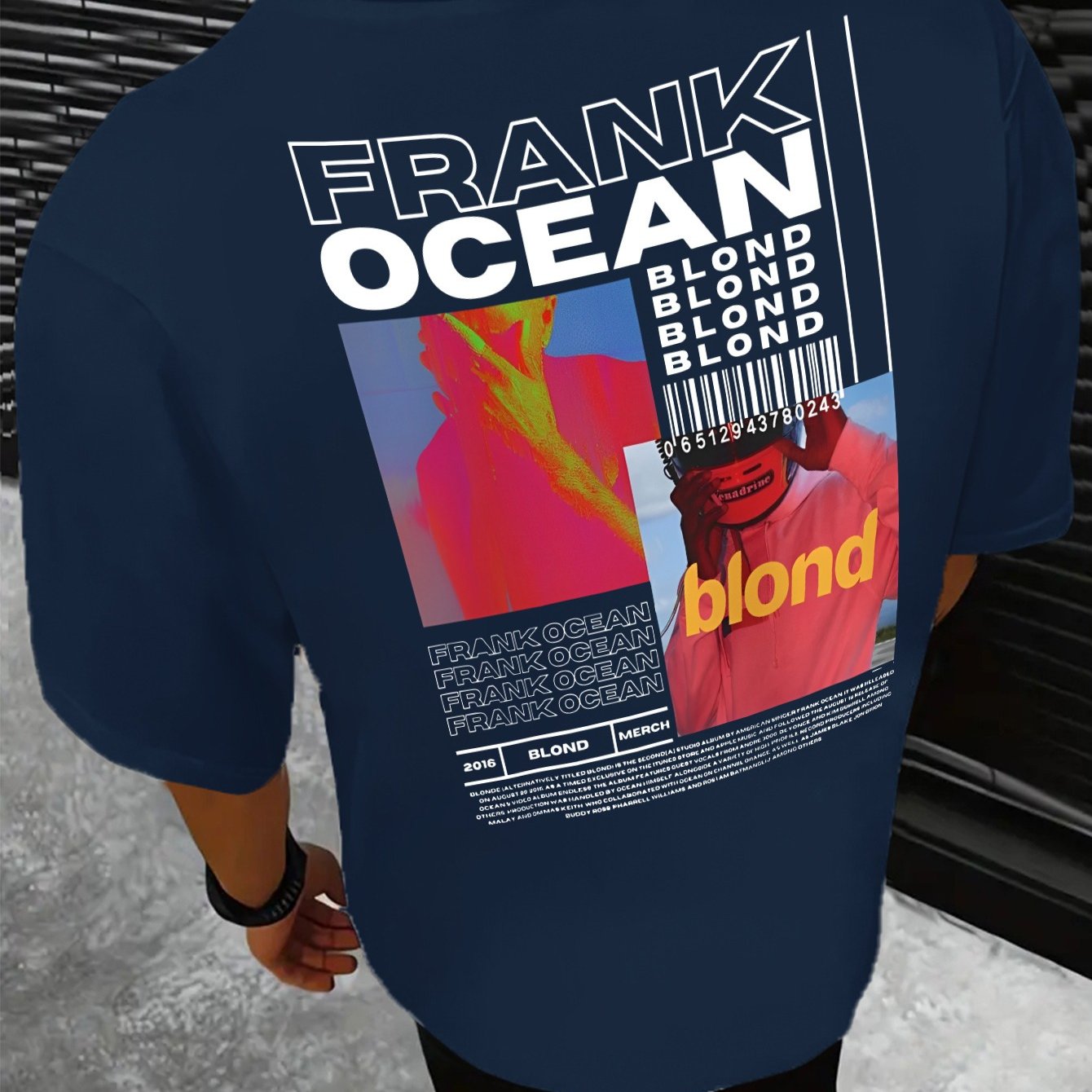 FRANK OCEAN Print Tee Shirt, Tees for Men, Casual Short Sleeve T-shirt for Summer