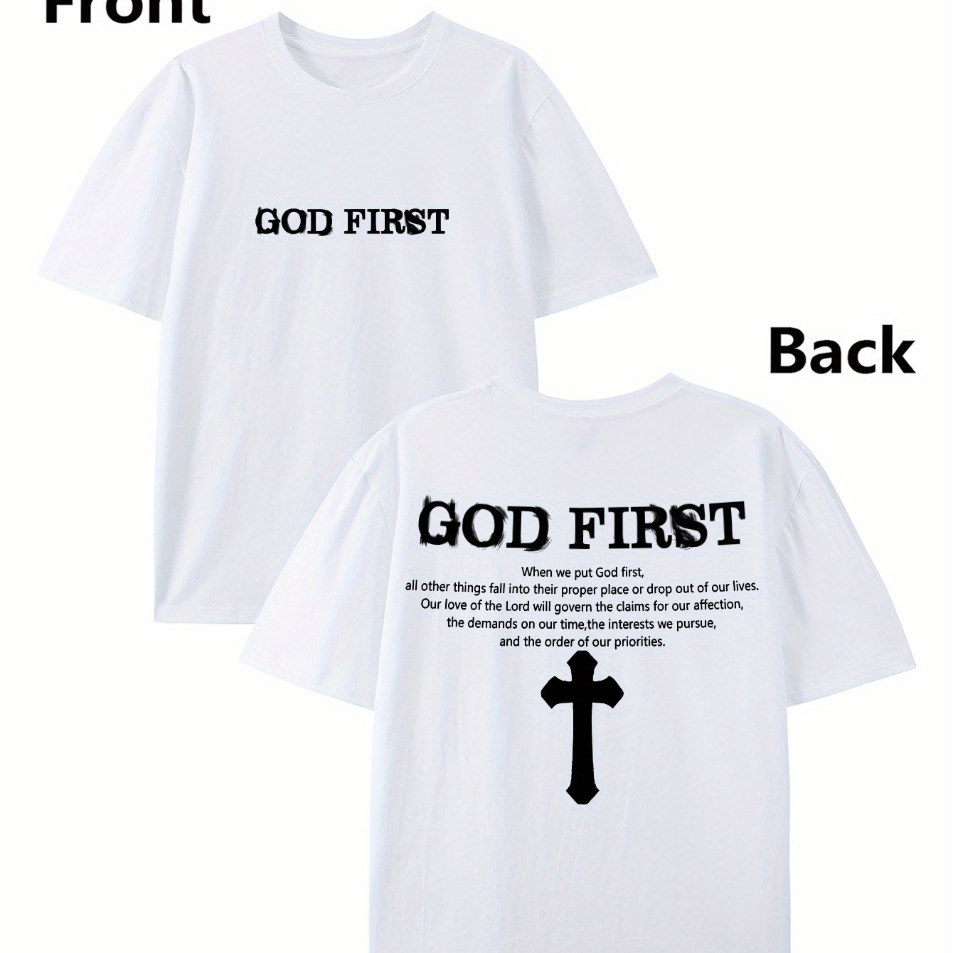 Men's 100% Cotton Graphic T-Shirt - Super Soft