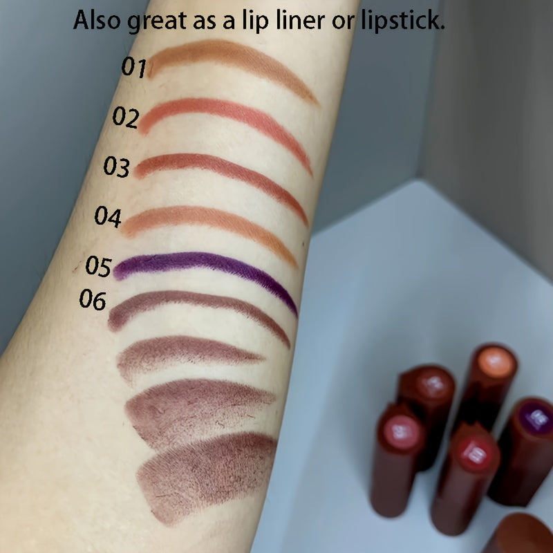 Darkme 2-in-1 Lip Liner and Lipstick, Matte Finish, Waterproof
