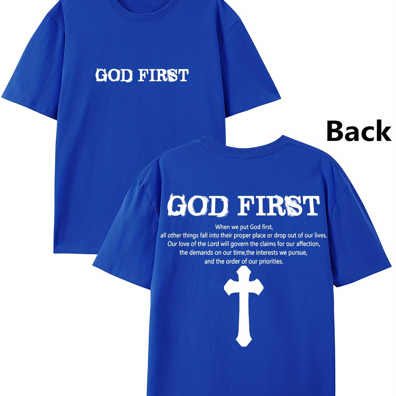 Men's 100% Cotton Graphic T-Shirt - Super Soft