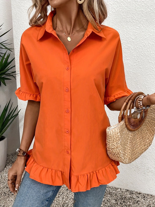 Elegant Polyester Blouse for Women