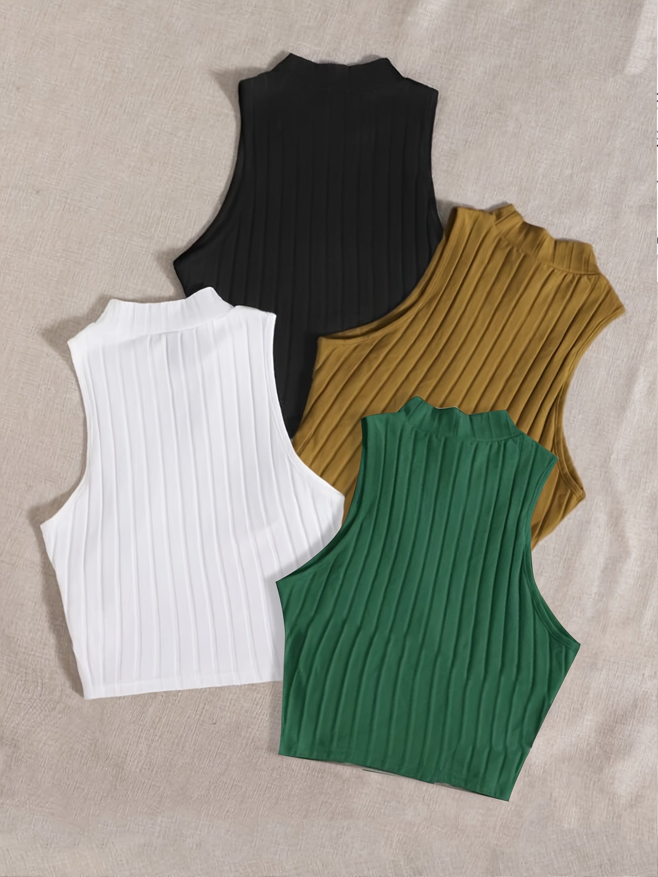 Four-piece Tank Top Set