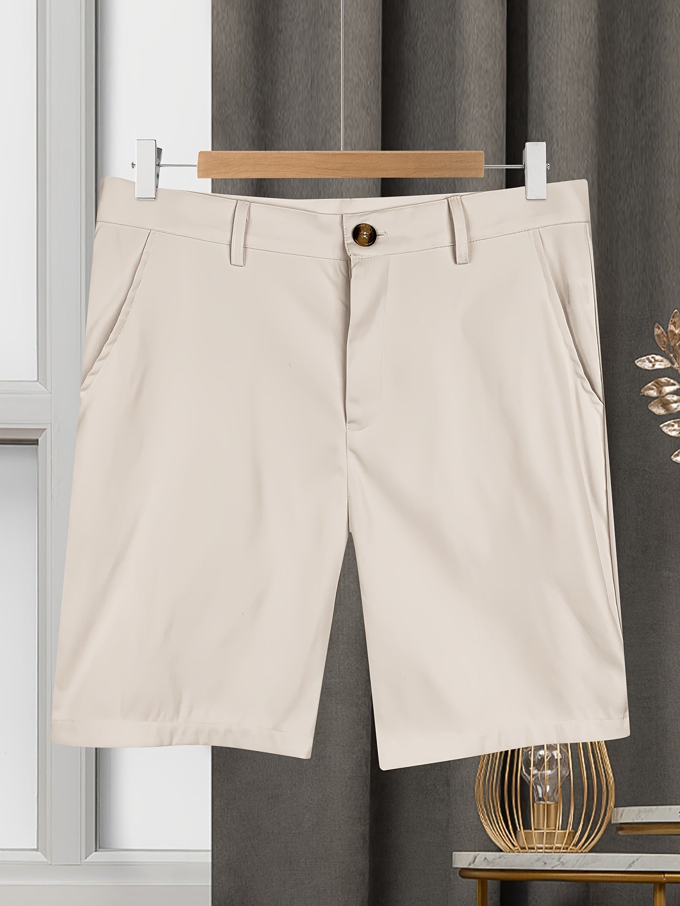 [Solid Color Casual Shorts] Stylish Solid Color Casual Shorts