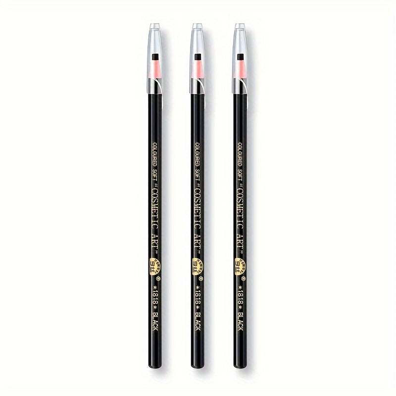 3pcs Waterproof & Sweatproof Eyebrow Pencils