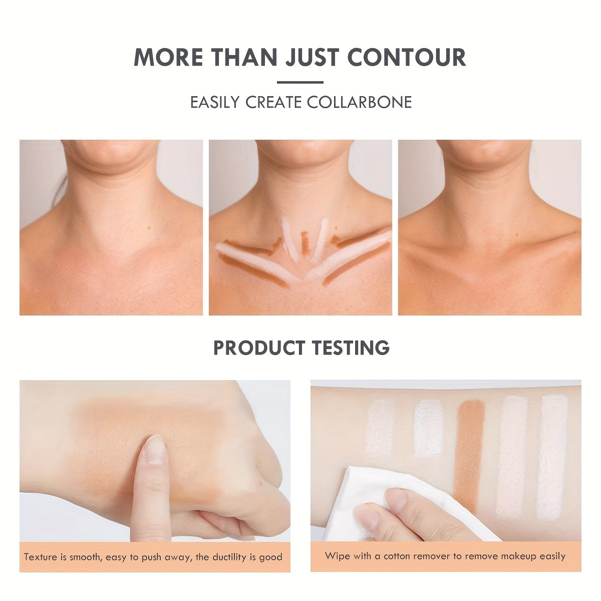 PECOLOVERS Contour Stick - Long-Lasting, Waterproof