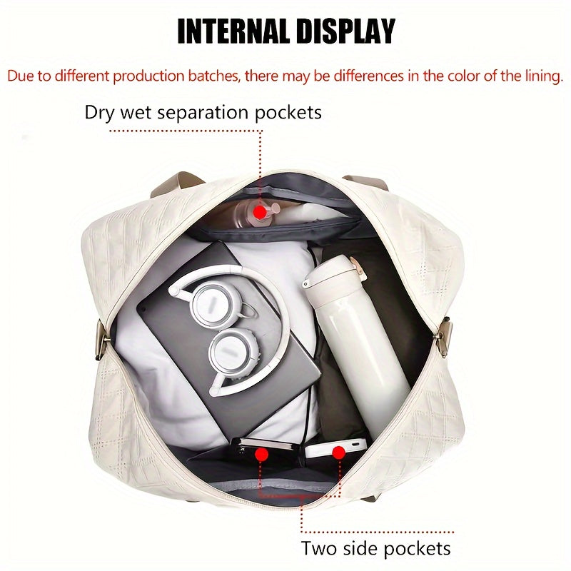 Large Capacity Luxury Duffel Bag