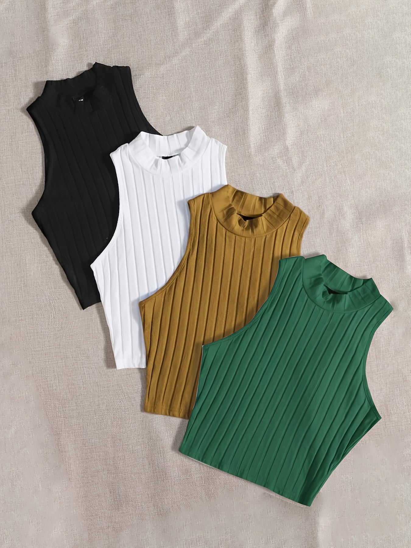 Four-piece Tank Top Set