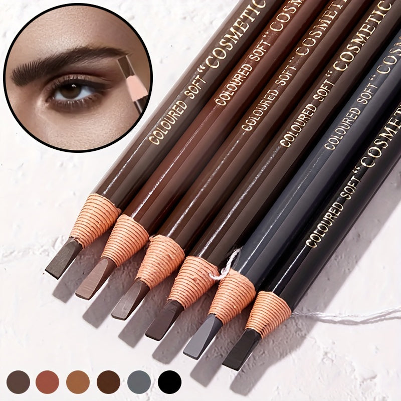 3pcs Waterproof & Sweatproof Eyebrow Pencils