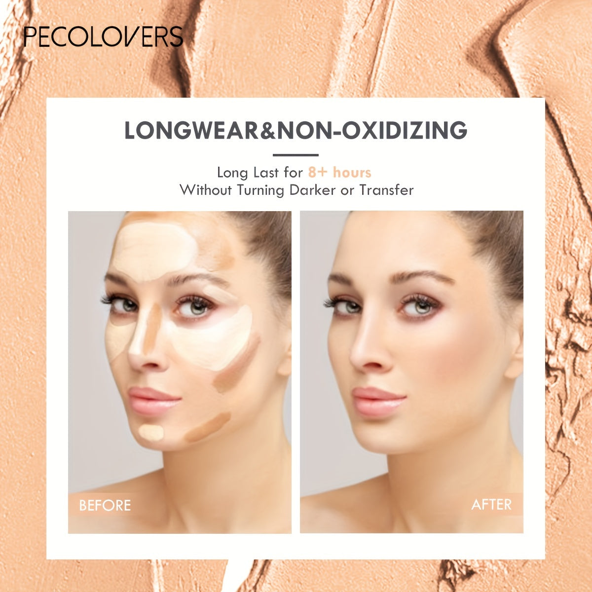 PECOLOVERS Contour Stick - Long-Lasting, Waterproof