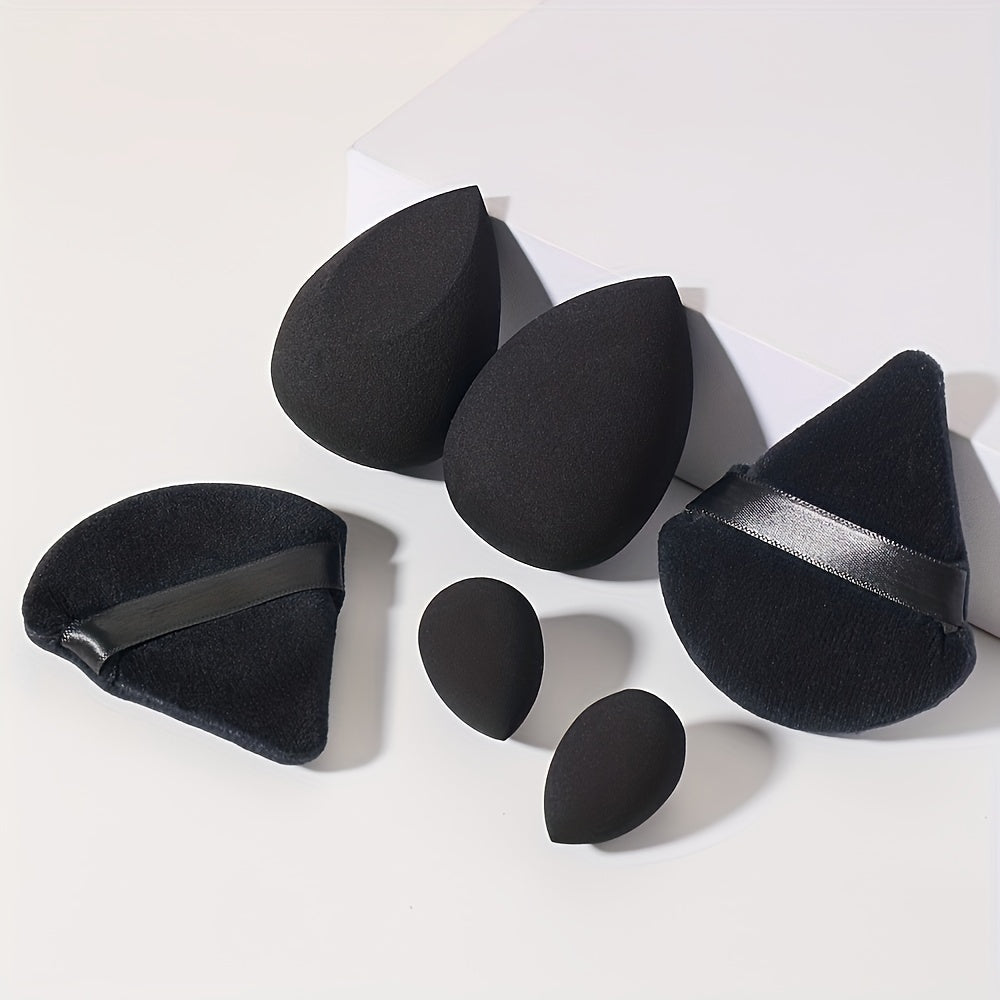 Versatile Makeup Sponge Set - 12pcs Kit for Flawless Foundation Application