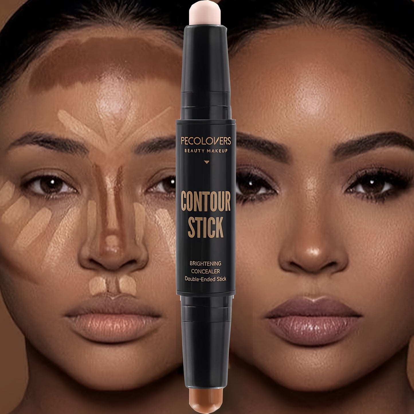 PECOLOVERS Contour Stick - Long-Lasting, Waterproof